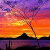 Sunset Over Tetakawi Peak Diamond Painting