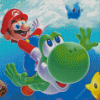 Super Mario Galaxy Game Diamond Painting