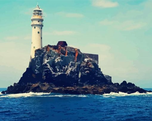 The Fastnet Lighthouse Diamond Painting