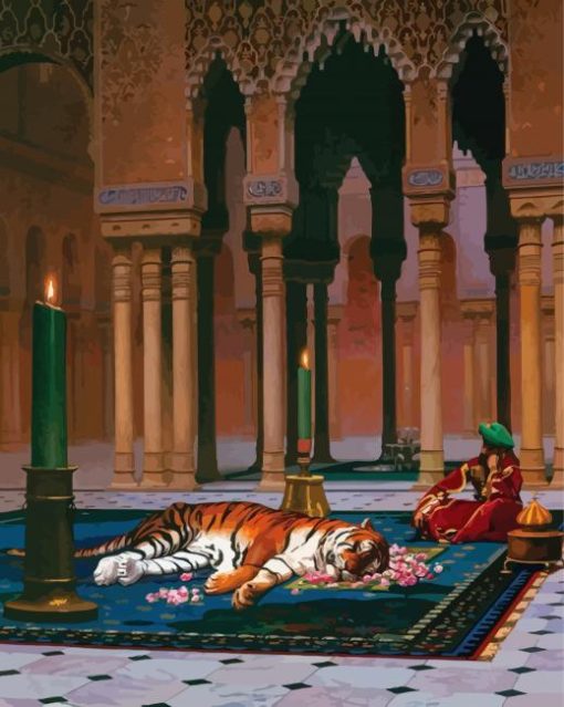 The Grief Of The Pasha Gerome Diamond Painting