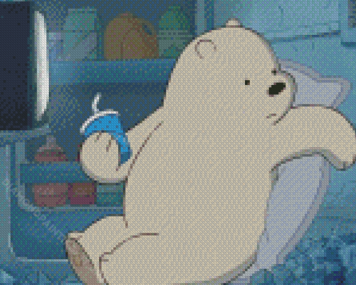 The Ice Bear Diamond Painting