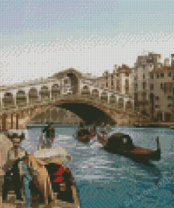 The Rialto Bridge Venice Italy Diamond Painting