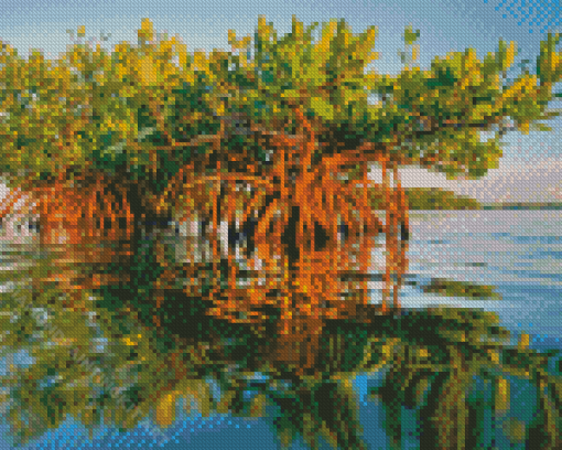 Mangrove Trees Diamond Painting