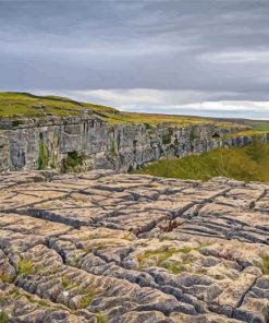 UK Malham Cove Diamond Painting