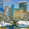 US New York In Winter Diamond Painting