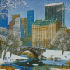 US New York In Winter Diamond Painting