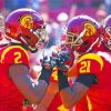 USC Trojans Football Team Diamond Painting