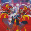 USC Trojans Football Team Diamond Painting