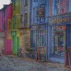 Ulverston Alley Buildings Diamond Painting