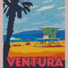 Venture City California Poster Diamond Painting