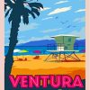 Venture City California Poster Diamond Painting