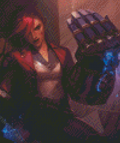 Vi League Of Legends Diamond Painting