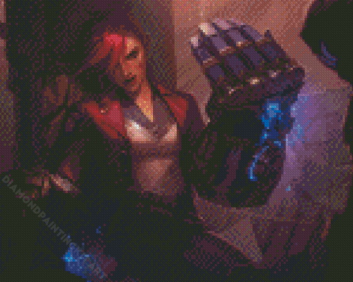 Vi League Of Legends Diamond Painting