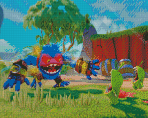 Video Game Skylanders Diamond Painting