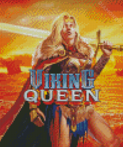 Viking Queen Poster Diamond Painting