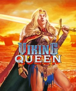 Viking Queen Poster Diamond Painting