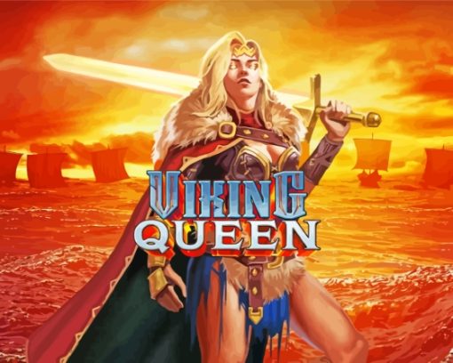 Viking Queen Poster Diamond Painting