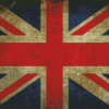 Vintage British Flag Diamond Painting