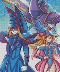 Yu Gi Oh Dark Magicians Diamond Painting