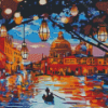 Abstract Lights Venice Diamond Painting