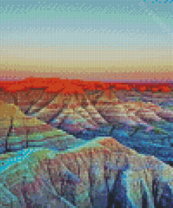 Aesthetic Badlands National Park Diamond Painting