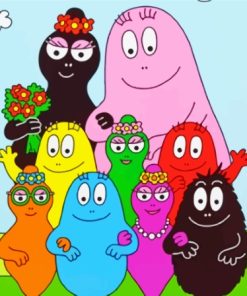 Aesthetic Barbapapa Art Diamond Painting