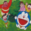 Aesthetic Doraemon Diamond Painting