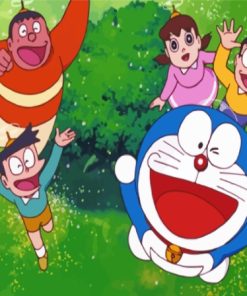 Aesthetic Doraemon Diamond Painting