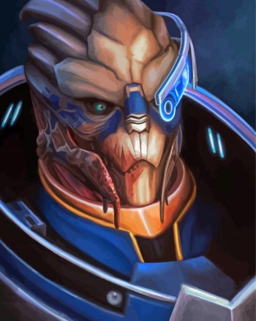 Aesthetic Garrus Diamond Painting