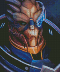 Aesthetic Garrus Diamond Painting