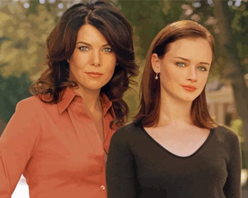 Aesthetic Gilmore Girls Diamond Painting