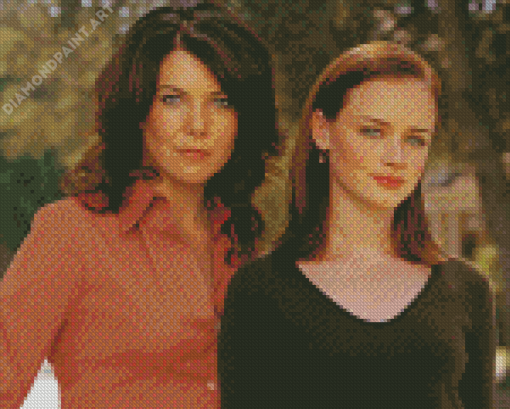 Aesthetic Gilmore Girls Diamond Painting