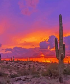 Aesthetic Sunset Arizona Diamond Painting