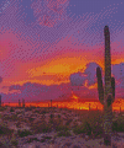 Aesthetic Sunset Arizona Diamond Painting