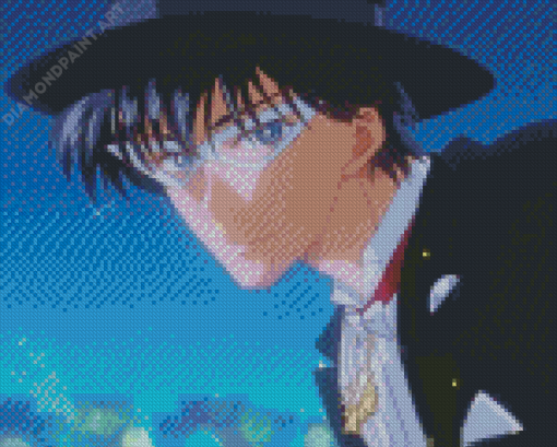 Aesthetic Tuxedo Mask Diamond Painting