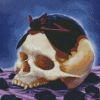 Aesthetic Vampire Skull Diamond Painting