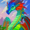 Aesthetic Wings Of Fire Diamond Painting