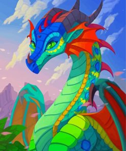 Aesthetic Wings Of Fire Diamond Painting