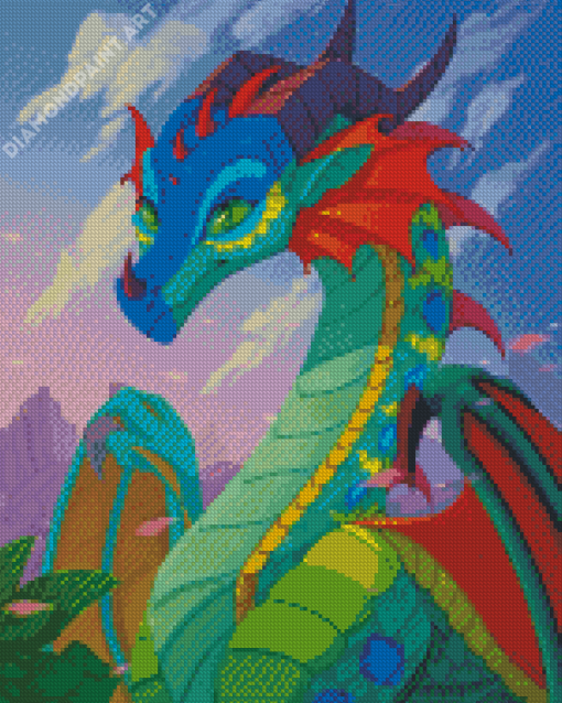 Aesthetic Wings Of Fire Diamond Painting