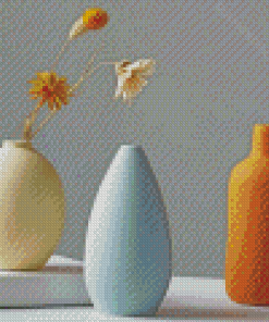 Aesthetic Flower Vases Diamond Painting