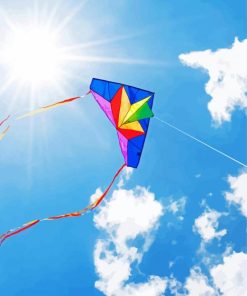 Aesthetic Flying Kites Diamond Painting