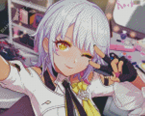 Aesthetic Honkai Anime Diamond Painting