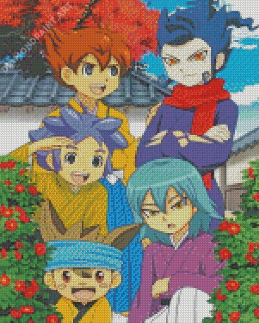 Aesthetic Inazuma Eleven Diamond Painting