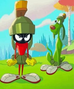 Aesthetic Marvin The Martian Diamond Painting