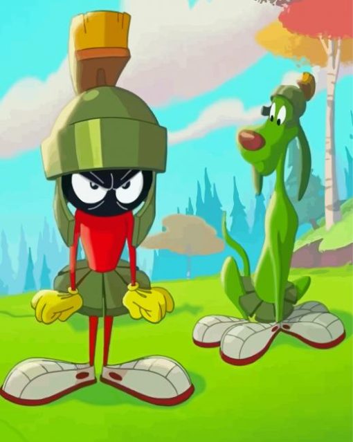 Aesthetic Marvin The Martian Diamond Painting