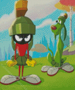 Aesthetic Marvin The Martian Diamond Painting