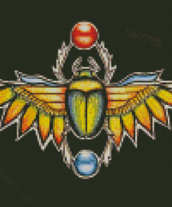 Aesthetic Scarab Diamond Painting