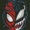 Aesthetic Spiderman With Venom Diamond Painting