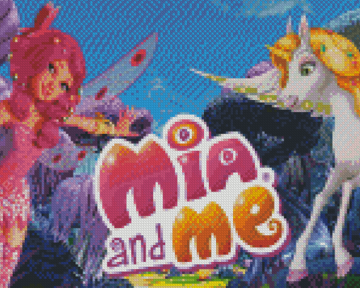 Animated Serie Mia And Me Diamond Painting