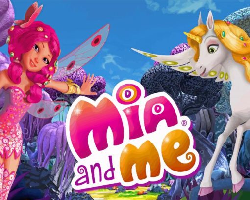 Animated Serie Mia And Me Diamond Painting